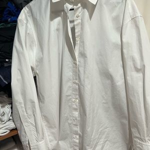 Loulou Studio oversized cotton poplin shirt s